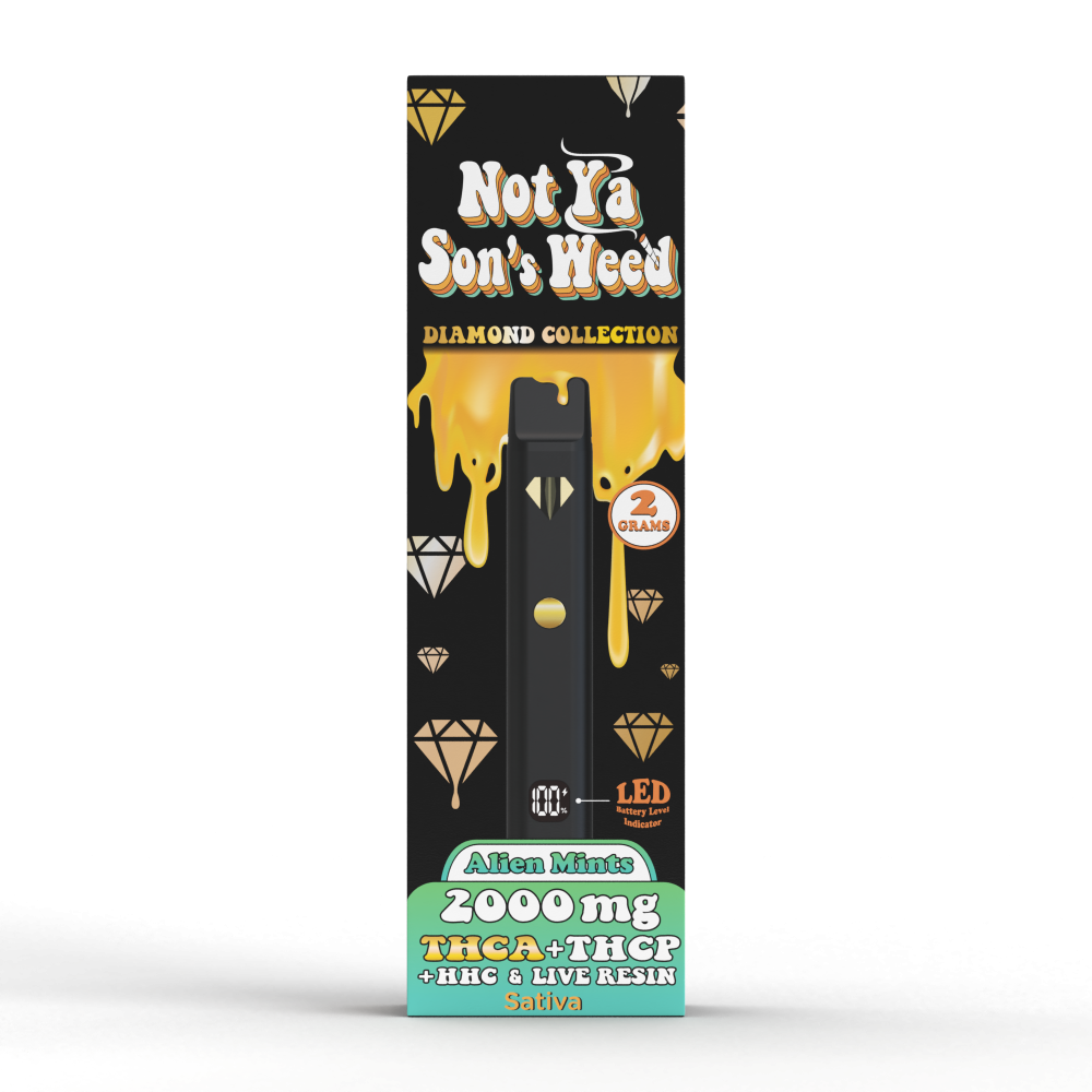 Not Ya Son's Weed THCA Diamond Collection 2G (6ct display)