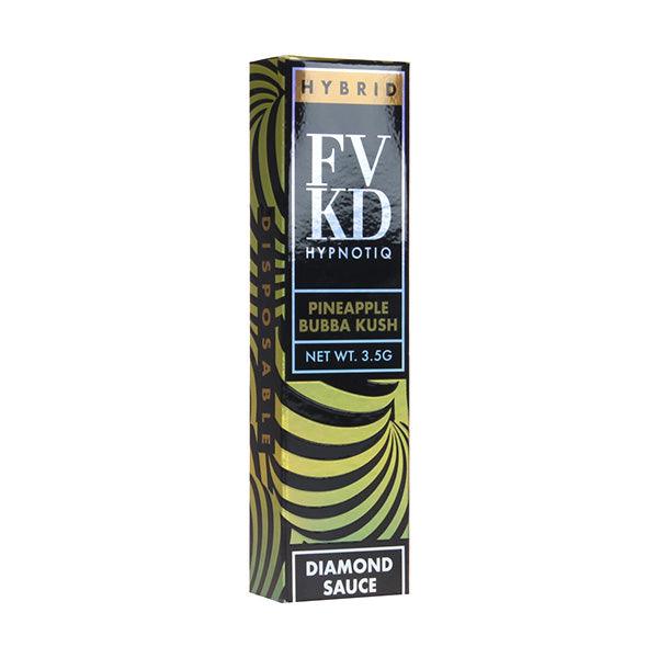 fvkd-exotic-hypnotiq-disposable- Pineapple Bubba Kush - Coastal Hemp Distribution