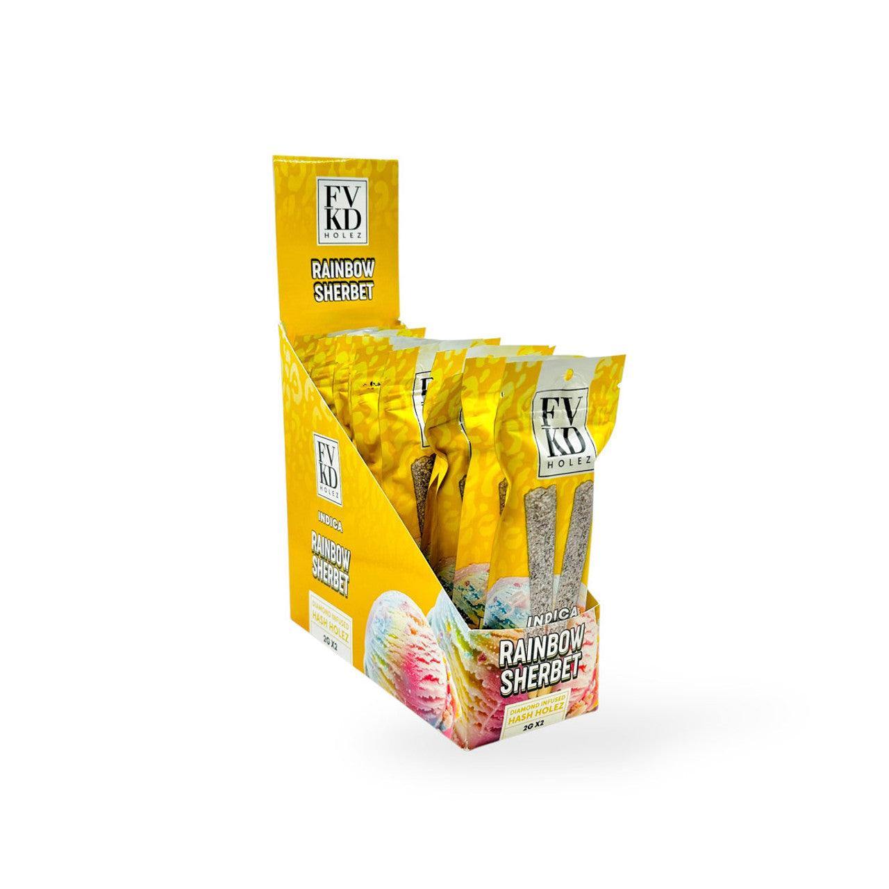 FVKD Diamond Infused Hash Holez THCA Pre-Rolls 2CT (10Ct Display)