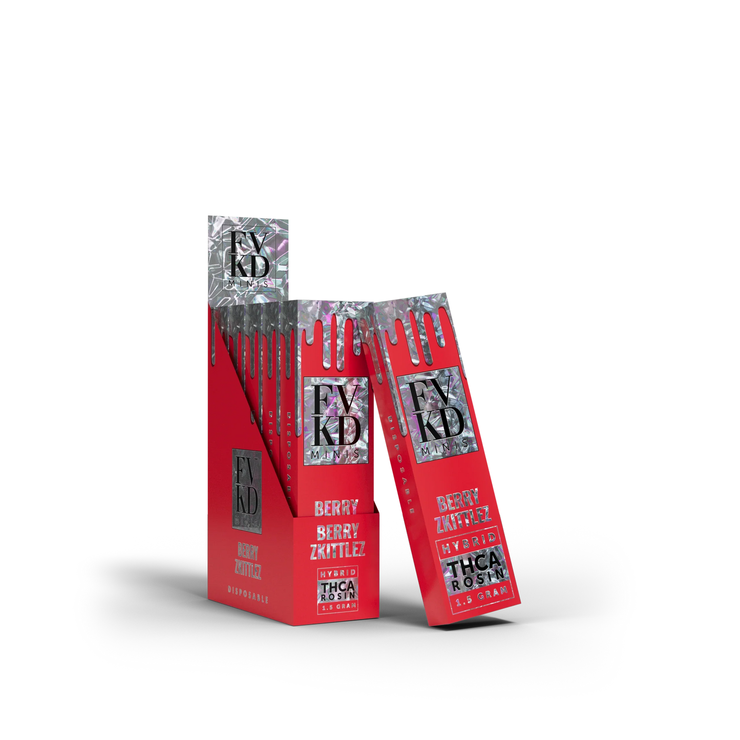 FVKD THCA Rosin 1.5G Disposable (5pk Display)