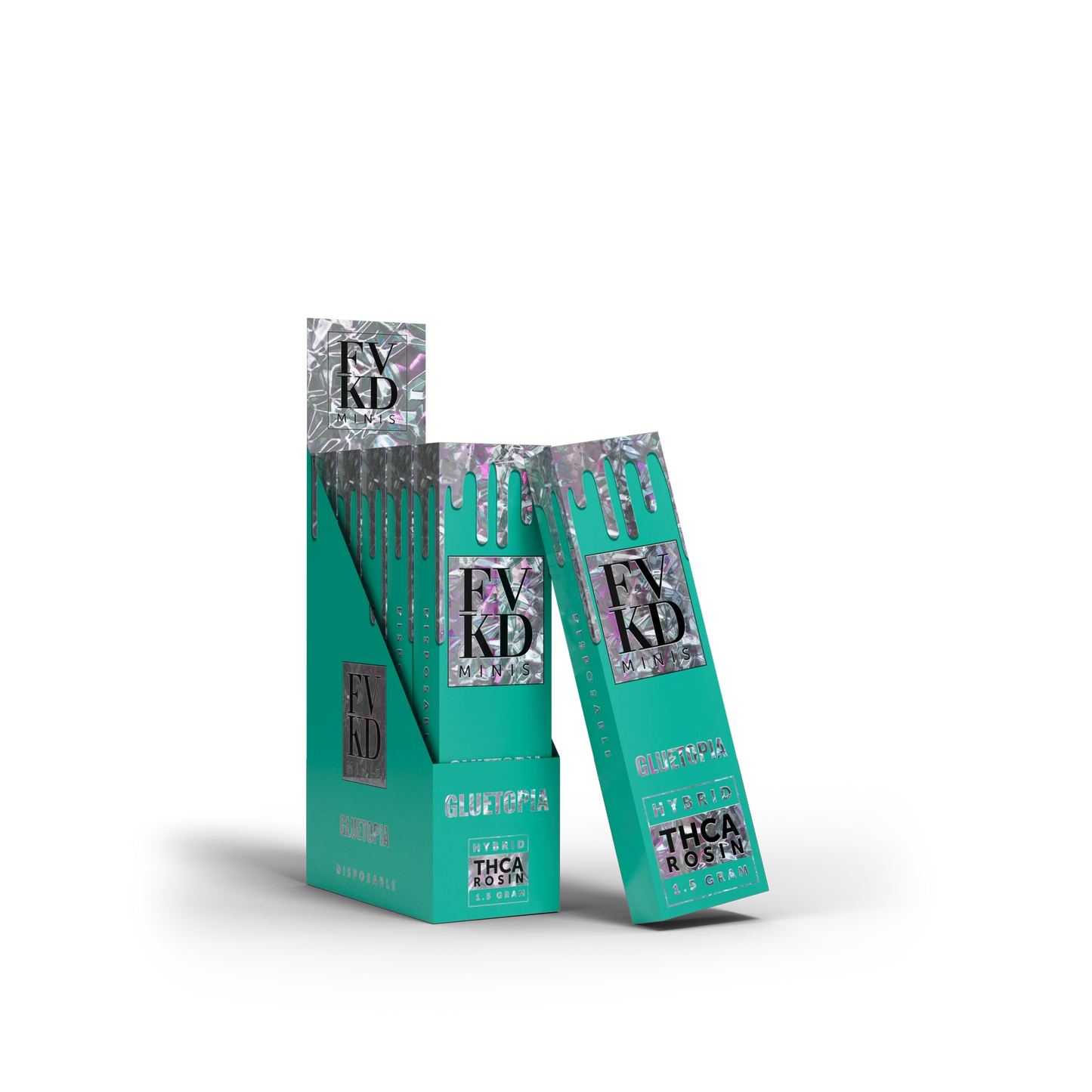 FVKD THCA Rosin 1.5G Disposable (5pk Display)