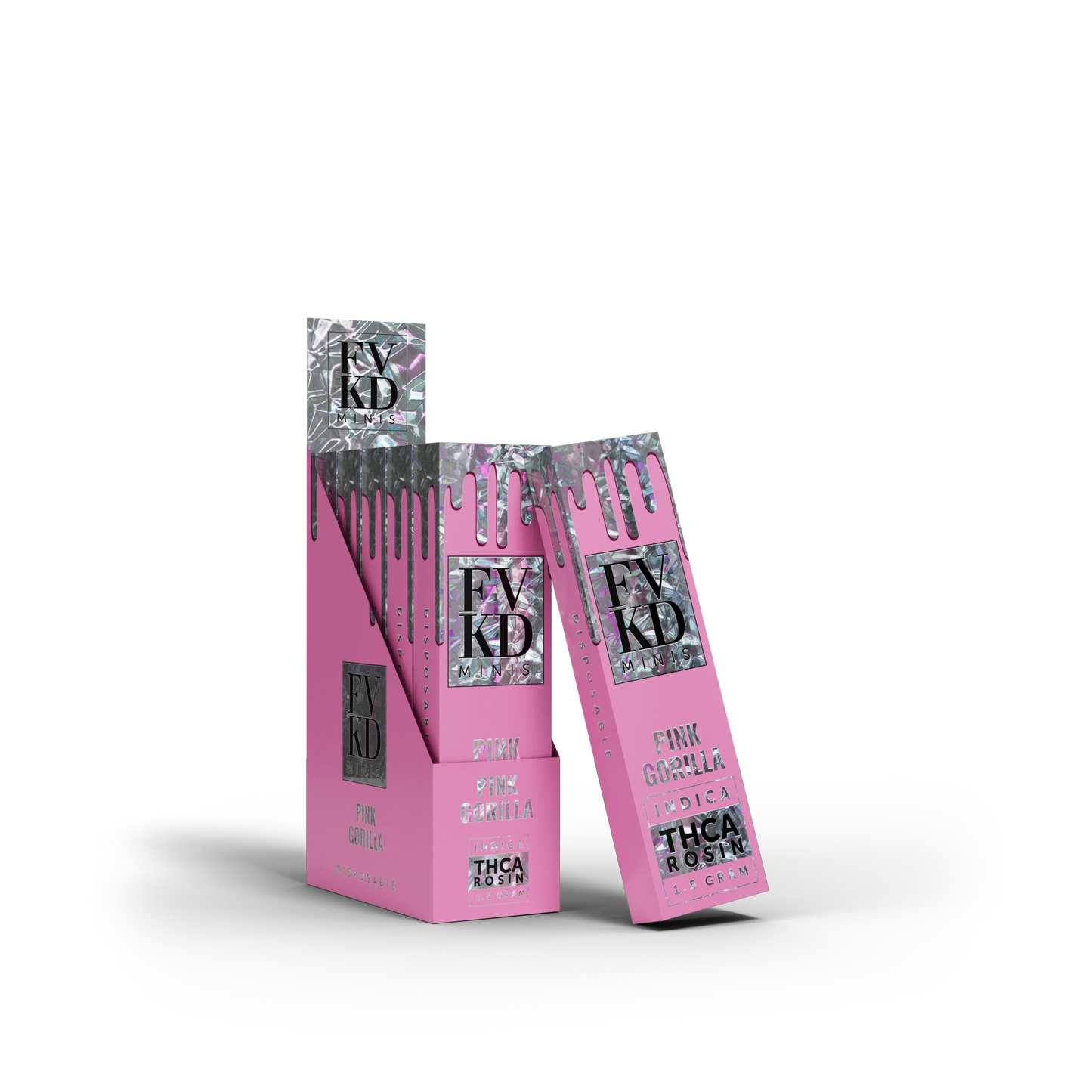 FVKD THCA Rosin 1.5G Disposable (5pk Display)