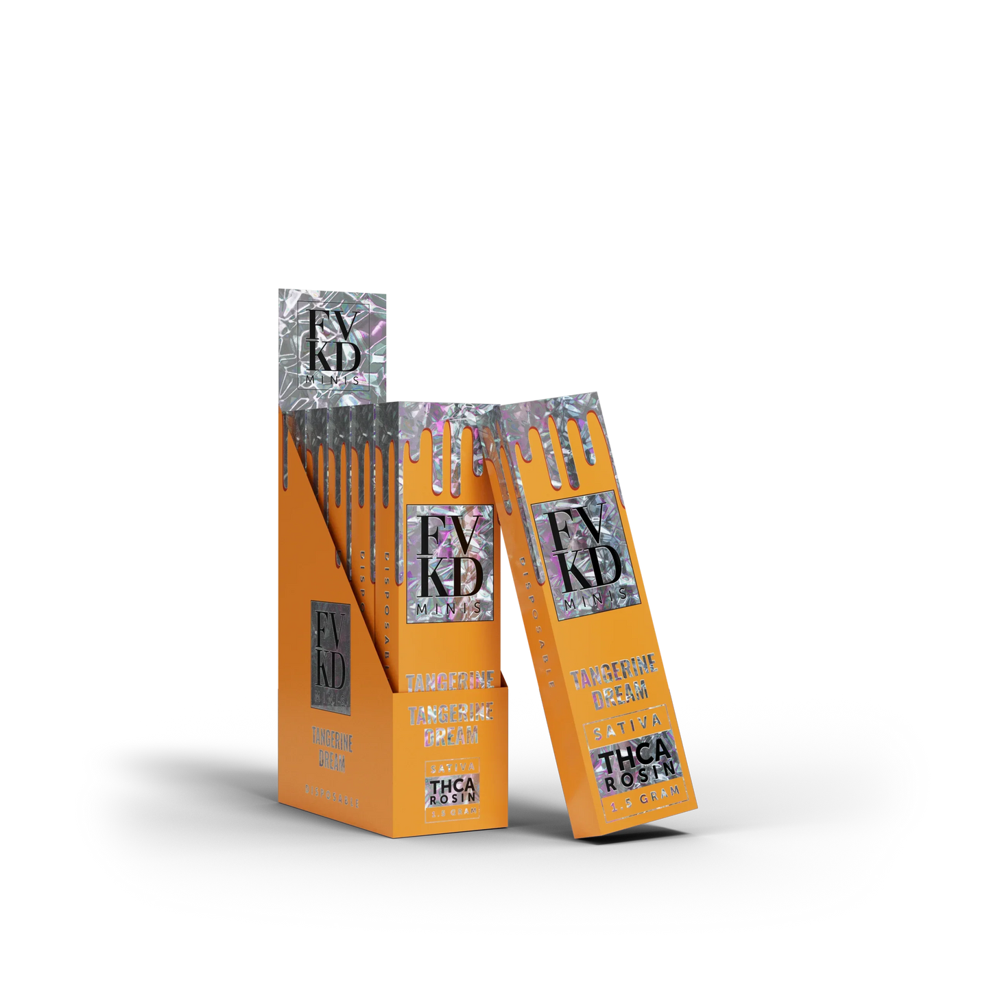 FVKD THCA Rosin 1.5G Disposable (5pk Display)