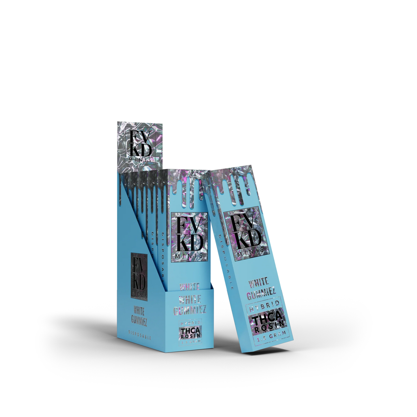 FVKD THCA Rosin 1.5G Disposable (5pk Display)
