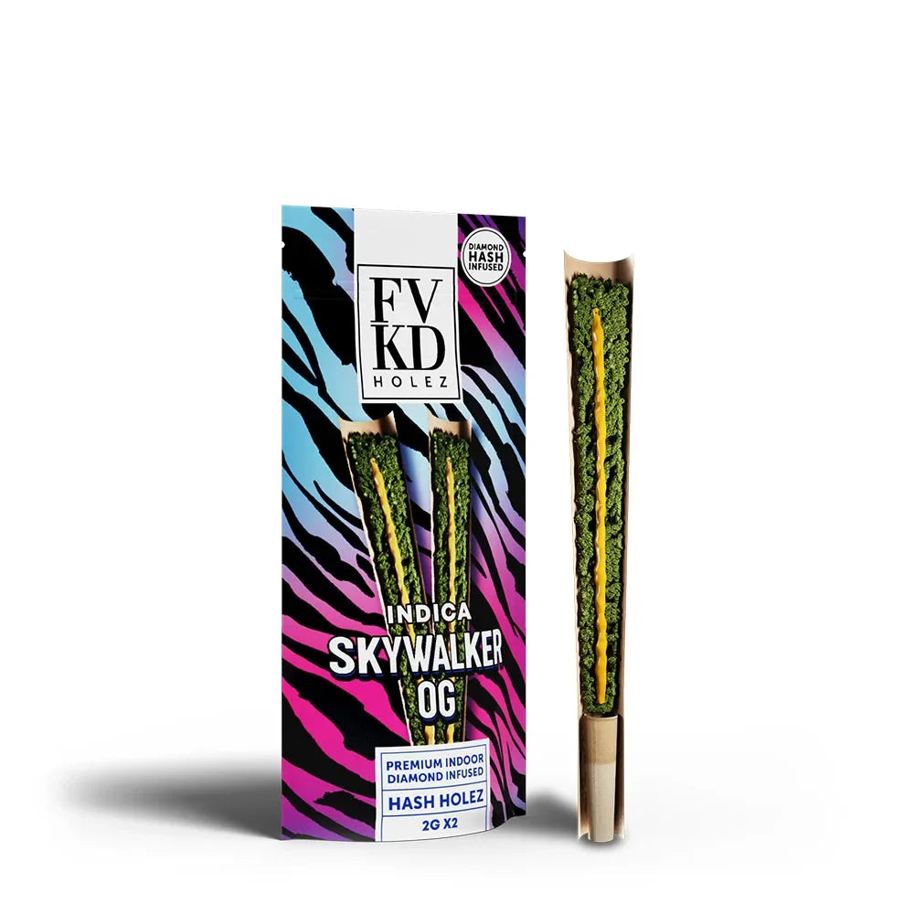 FVKD Naked THCA Hash Holes 2G X 2PK (10pk-Display)