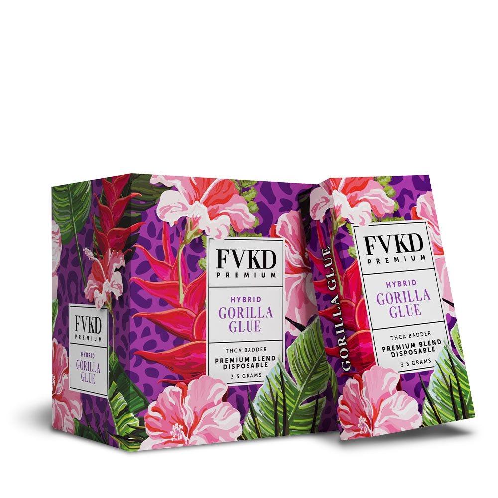 FVKD Premium THCA Badder Disposables 3.5G (6pk Display)