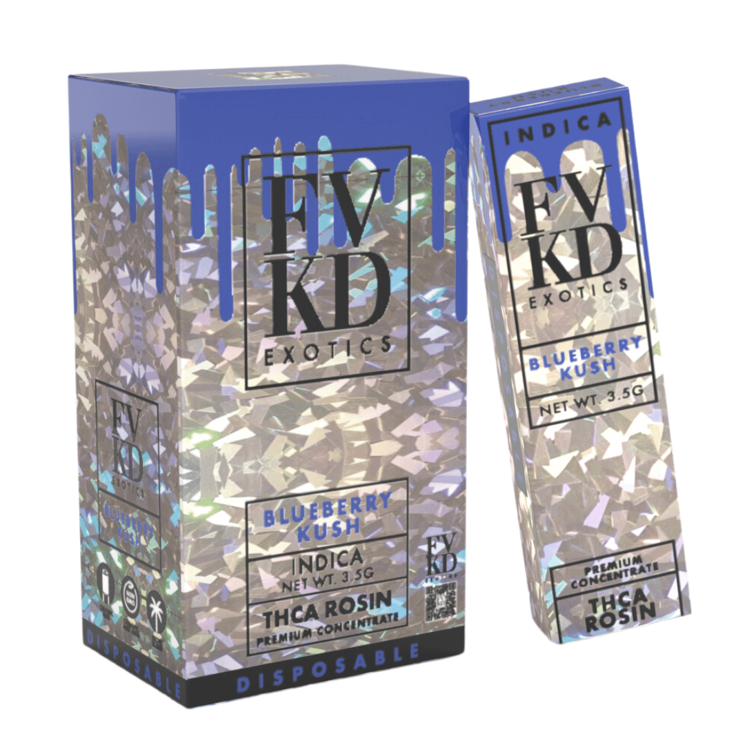 FVKD Exotics THCA Live Rosin 3.5G Disposable (6-Pack Display)
