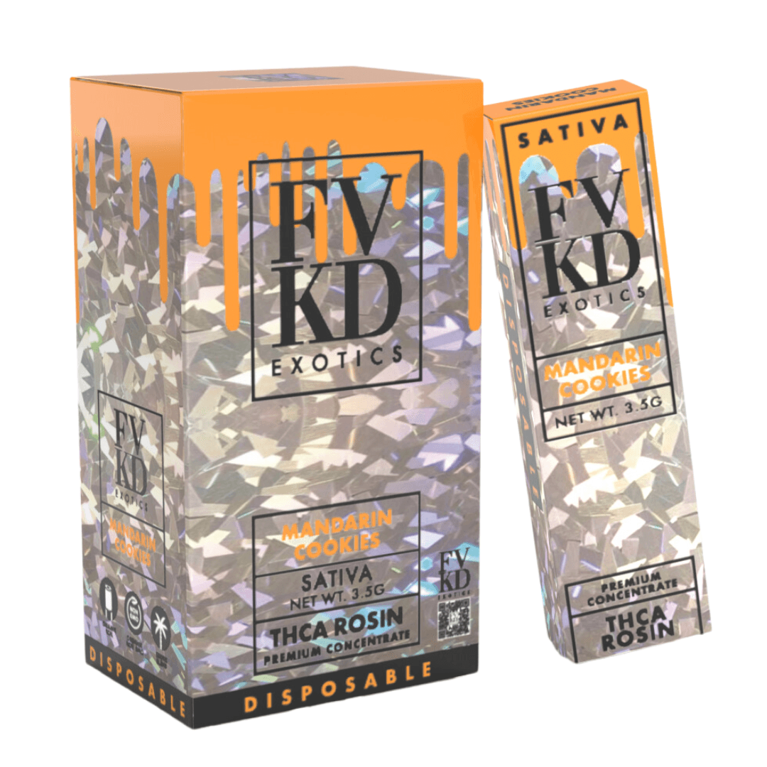 FVKD Exotics THCA Live Rosin 3.5G Disposable (6-Pack Display)
