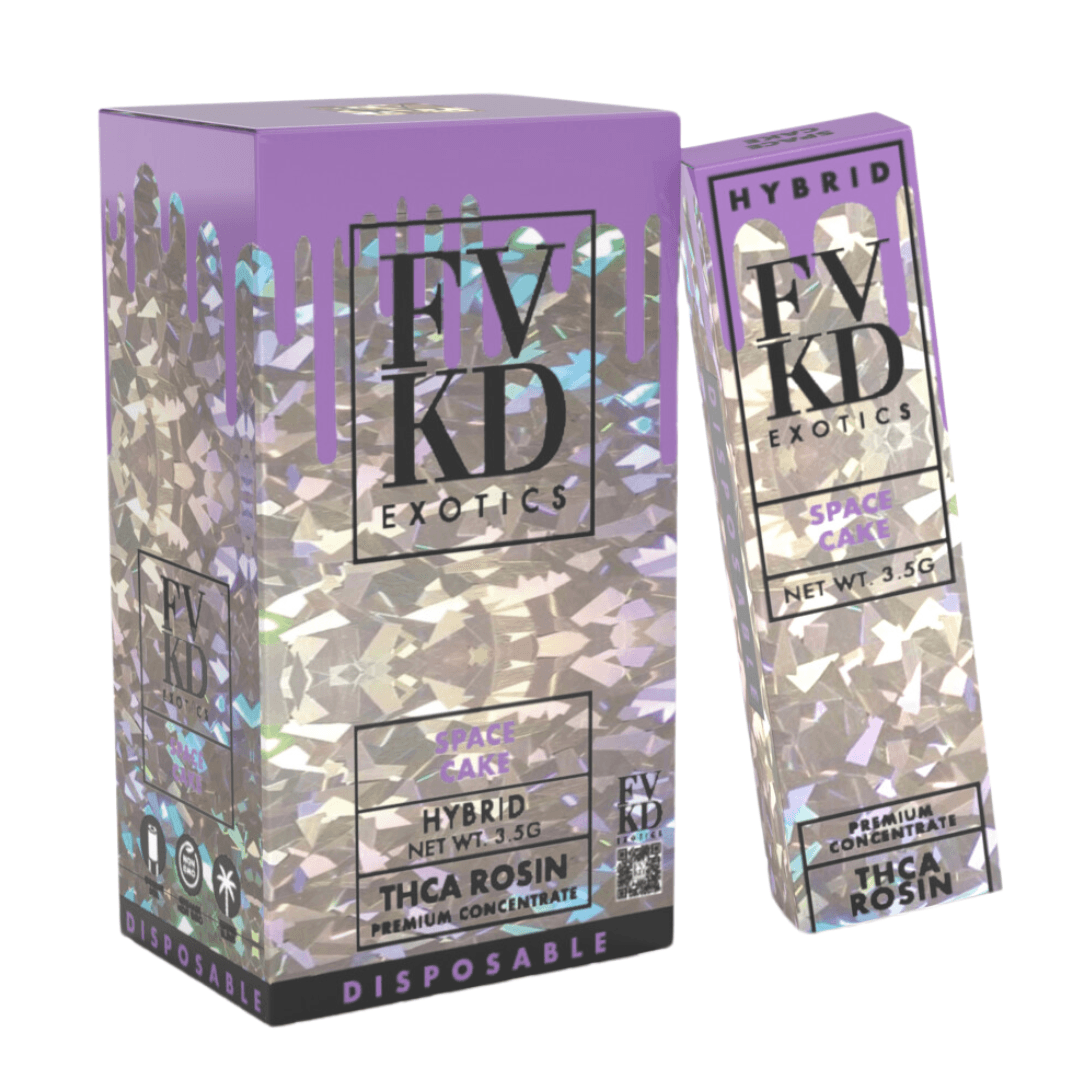 FVKD Exotics THCA Live Rosin 3.5G Disposable (6-Pack Display)