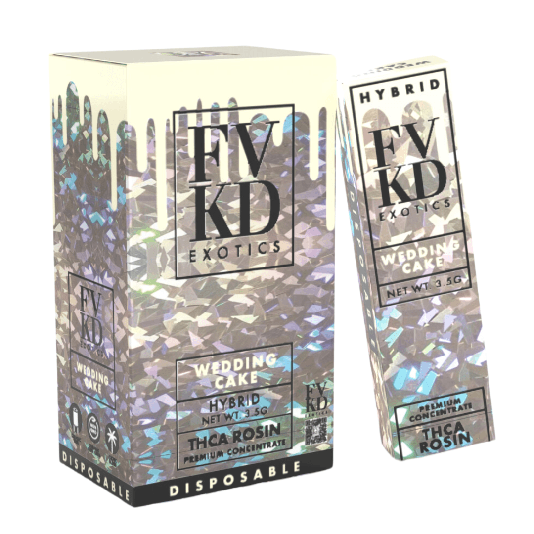 FVKD Exotics THCA Live Rosin 3.5G Disposable (6-Pack Display)