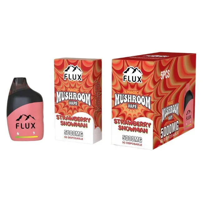 Flux Mushroom Disposable 5G 5pk Display CHC Distro CHC Distro Flux Mushroom Disposable 5G 5pk Display CHC Distro CHC Distro