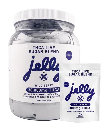 Jelly 30,000MG Live Sugar THC Gummies (30pk Display)
