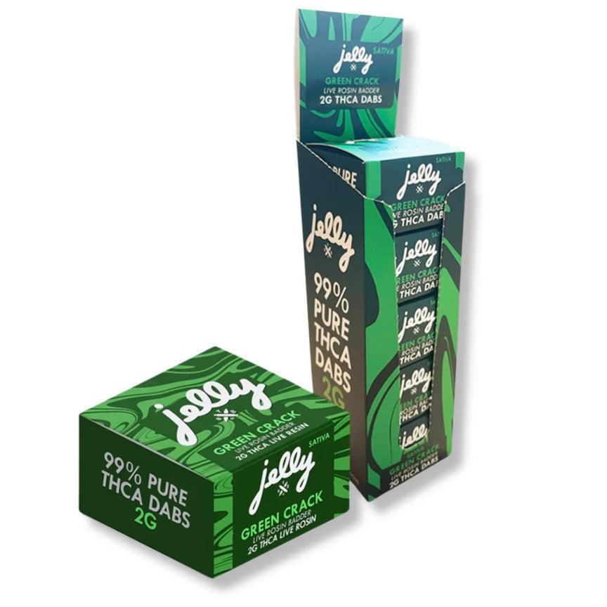 Jelly THCA Live Rosin 2G Dabs (5-Pack Display)