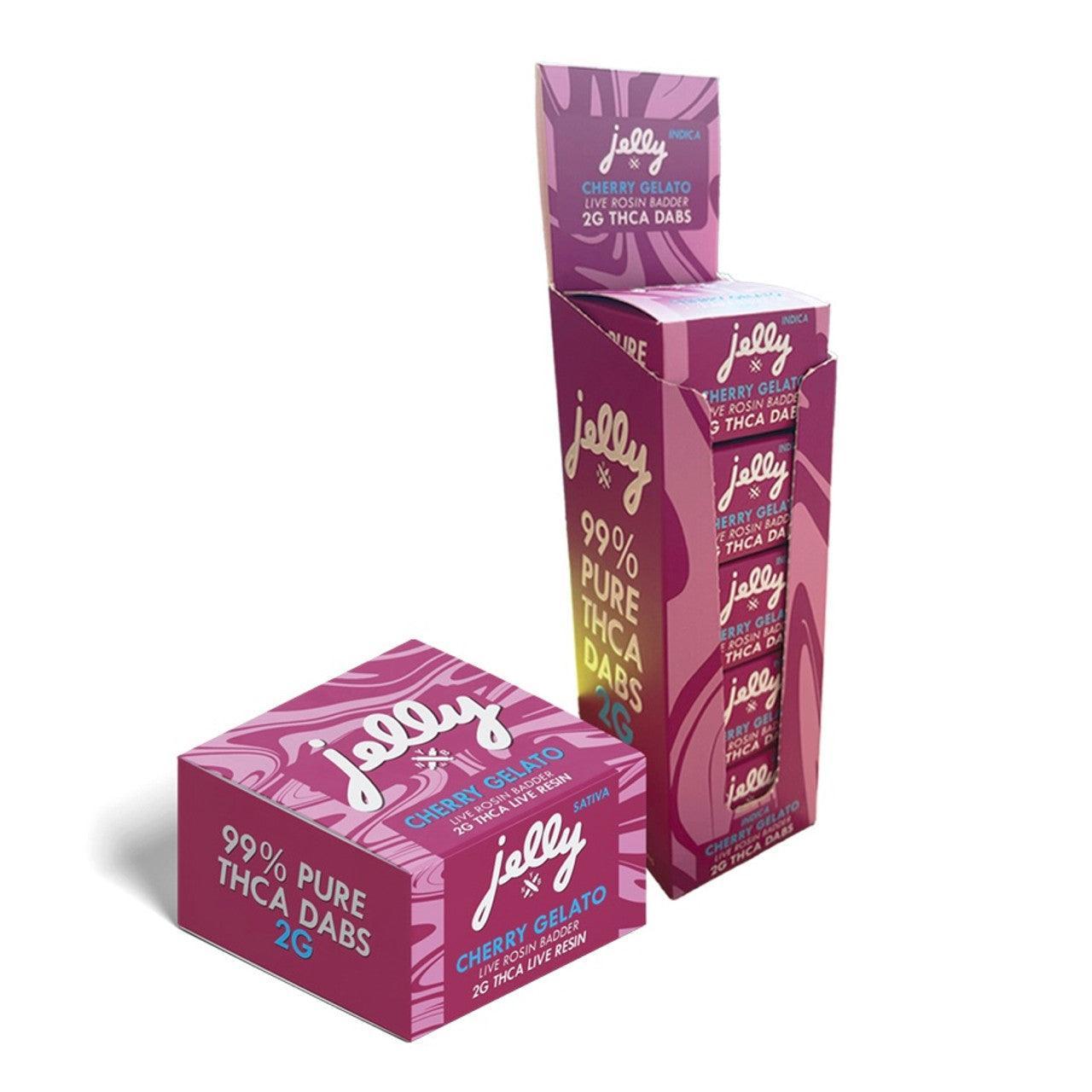 Jelly THCA Live Rosin 2G Dabs (5-Pack Display)