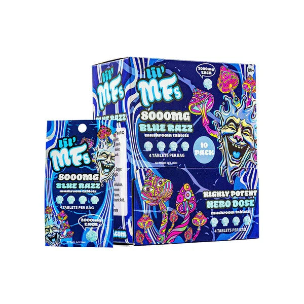 LIL MF's Mushroom 4pk Tablets (10pk-Display) – CHC Distro – CHC Distro