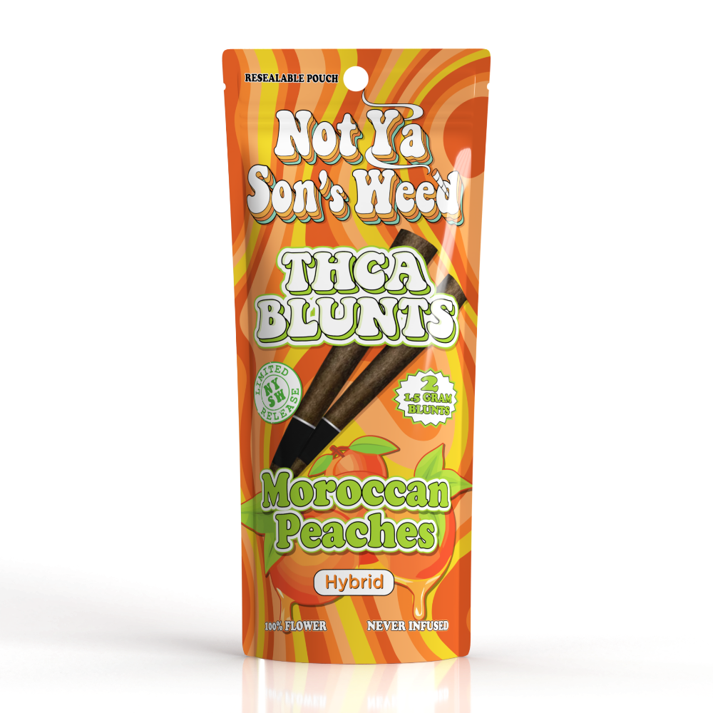Not Ya Sons Weed THCA Blunts 2pk (10-unit Display)