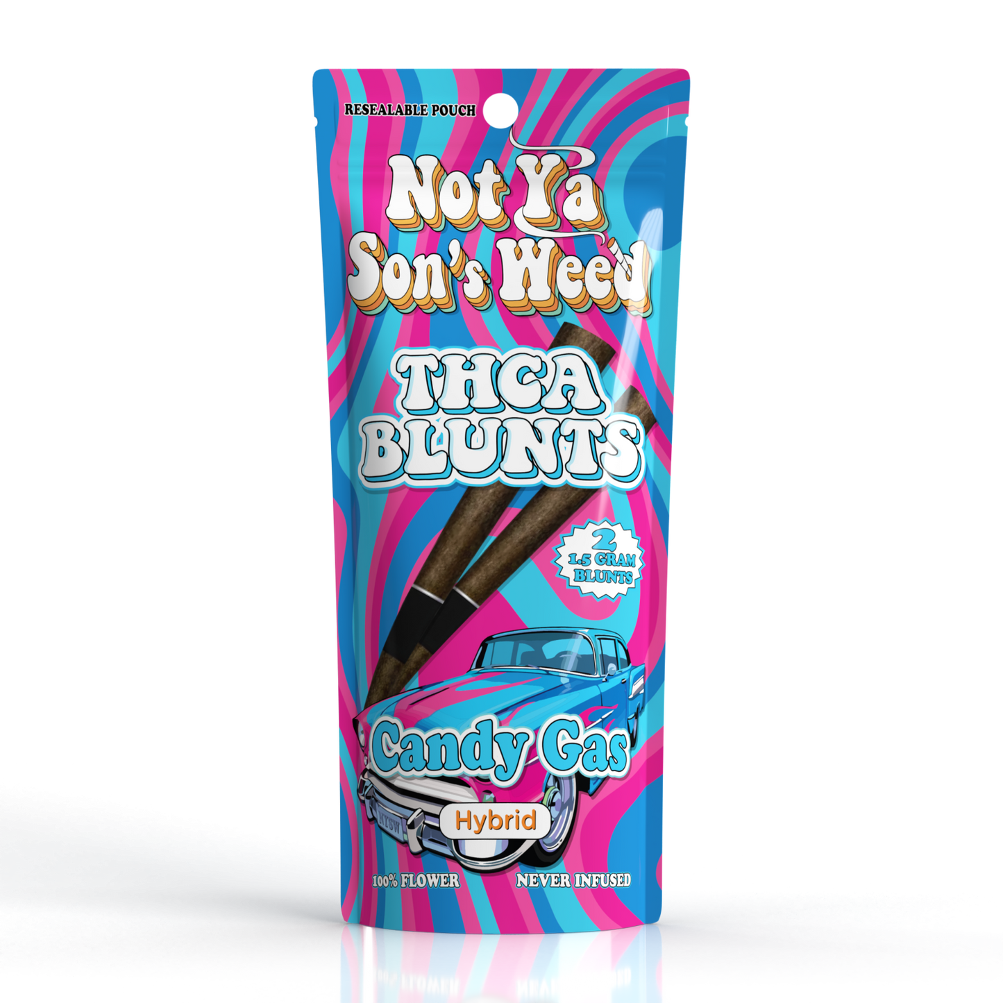 Not Ya Sons Weed THCA Blunts 2pk (10-unit Display)