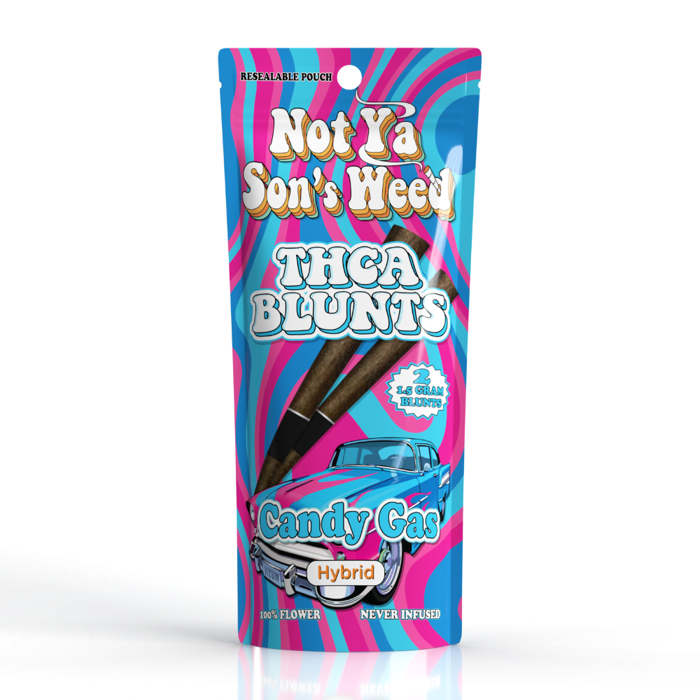 Not Ya Sons Weed THCA Blunts 2pk (10-unit Display)