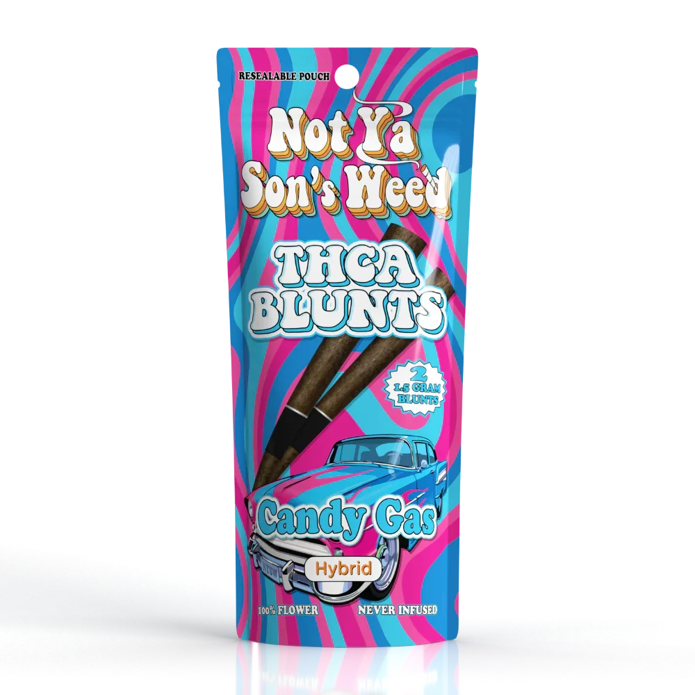 Not Ya Sons Weed THCA Blunts 2pk (10-unit Display)