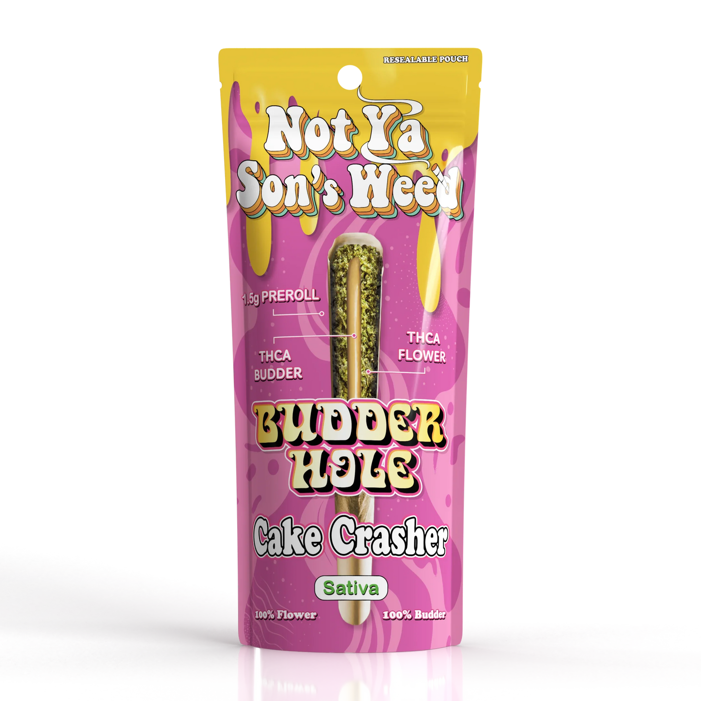 NYSW THC-A BUDDER HOLE 1.5G Pre-roll (10pk Display)