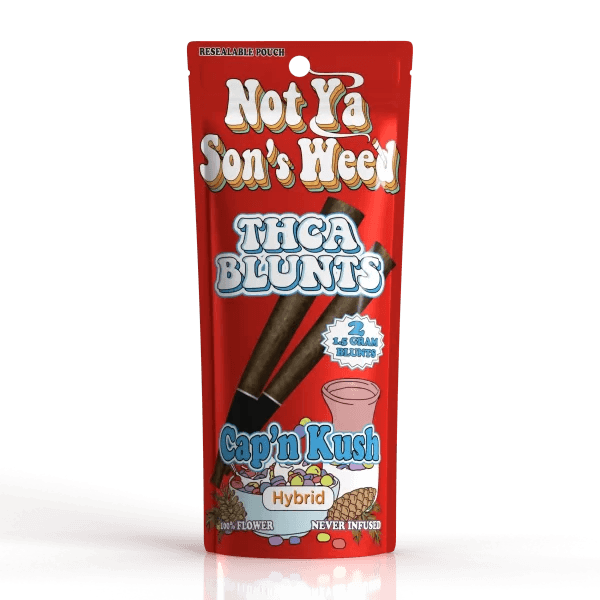 Not Ya Sons Weed THCA Blunts 2pk (10-unit Display)