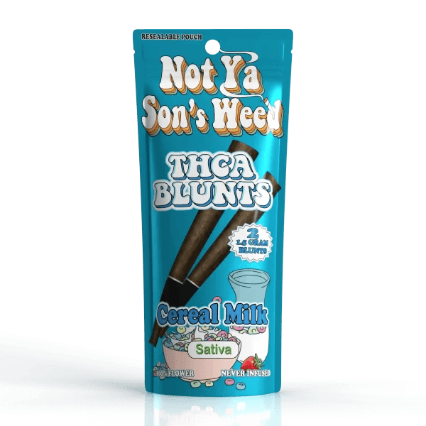Not Ya Sons Weed THCA Blunts 2pk (10-unit Display)