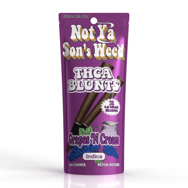 Not Ya Sons Weed THCA Blunts 2pk (10-unit Display)