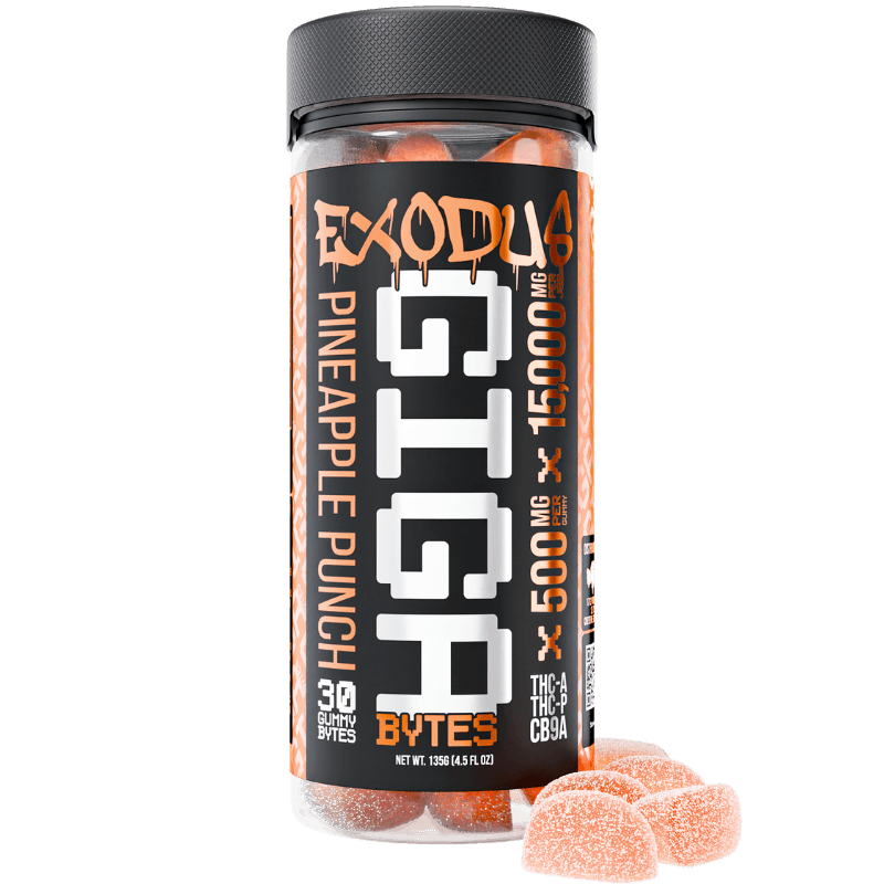 Exodus Gigabyte THCA Gummies 15,000mg (6-Pack Display)