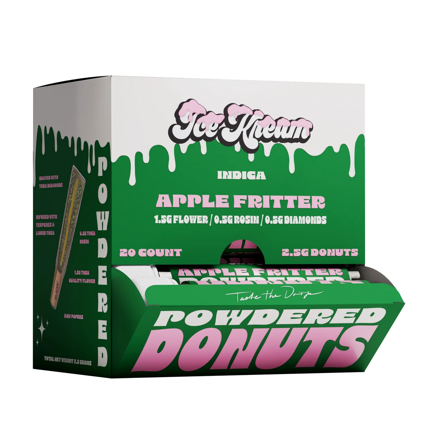 Kream 2.5G THC-A Powdered Donuts (20pk-Display)