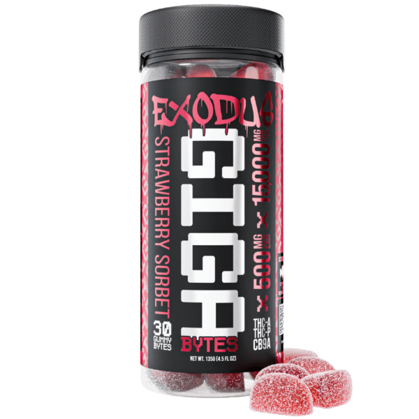 Exodus Gigabyte THCA Gummies 15,000mg (6-Pack Display)
