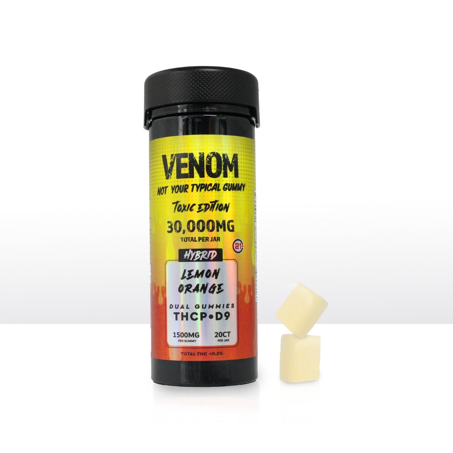 VENOM 30,000mg D9/THCP Gummies (20CT JAR)