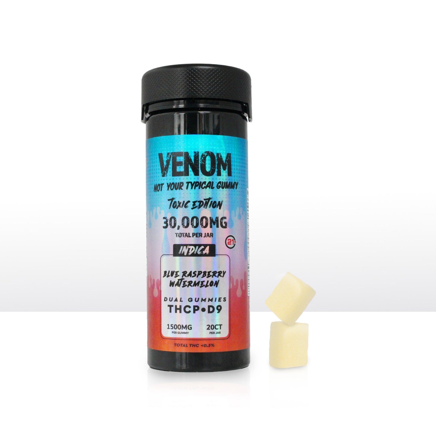 VENOM 30,000mg D9/THCP Gummies (20CT JAR)