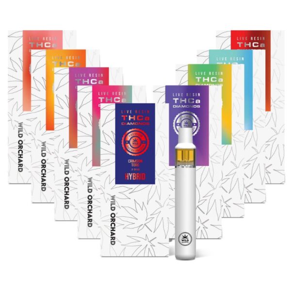 Wild Orchard THCA Live Resin 0.5G Disposable (10pk Display)