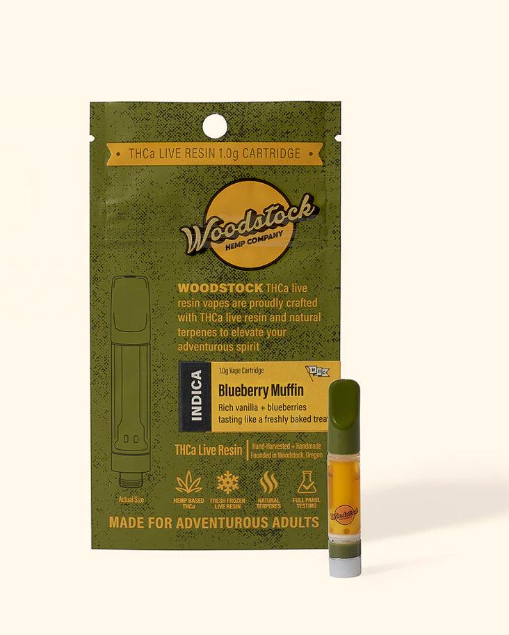 Woodstock THCA Liquid Diamond 1G Cartridge (5-Pack Display)