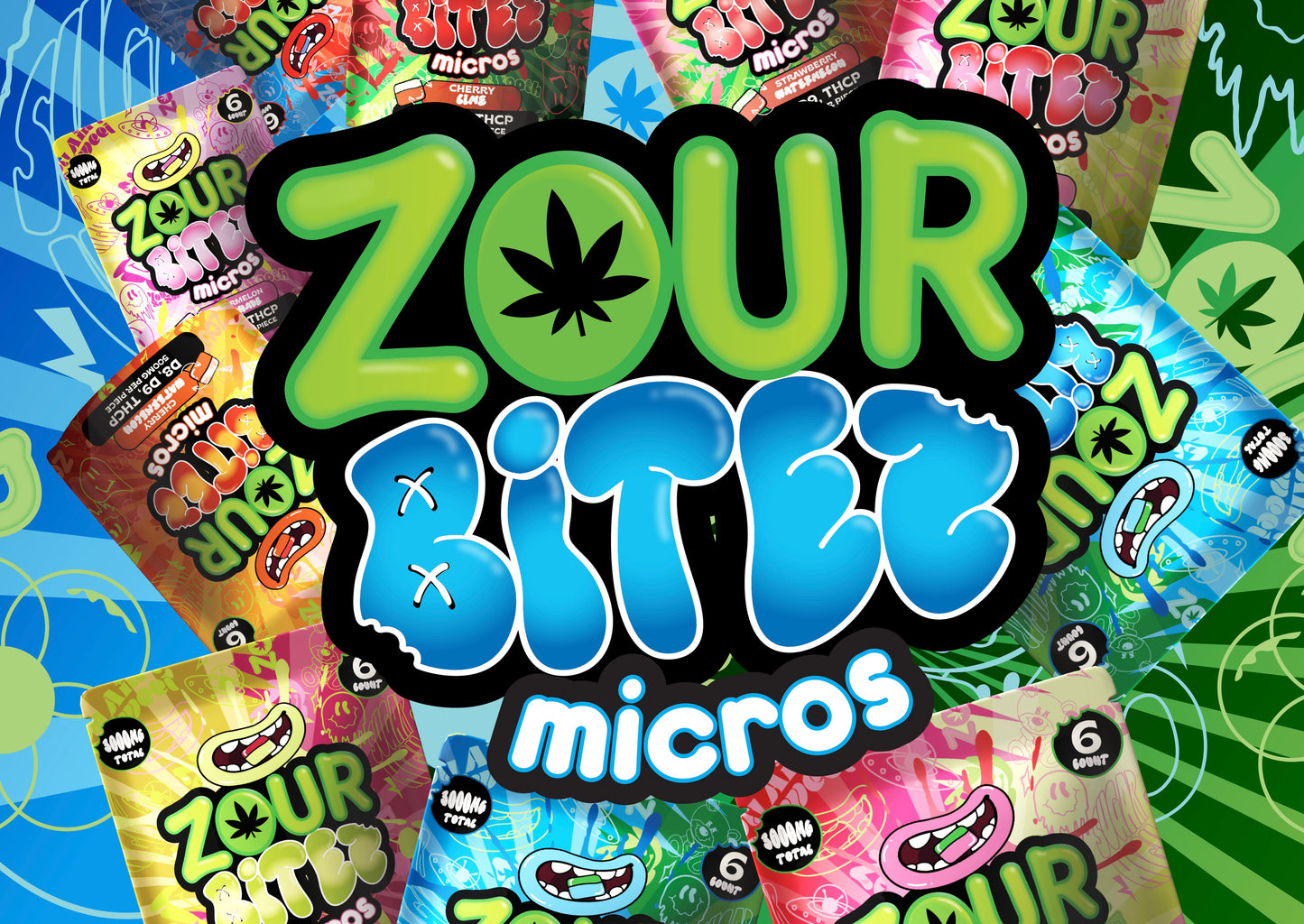 ZOUR 3000MG BITEZ (20PK-Display)