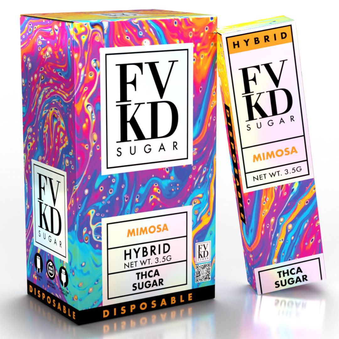 FVKD Exotics THCA Live Sugar 3.5G Disposable (6-Pack Display)