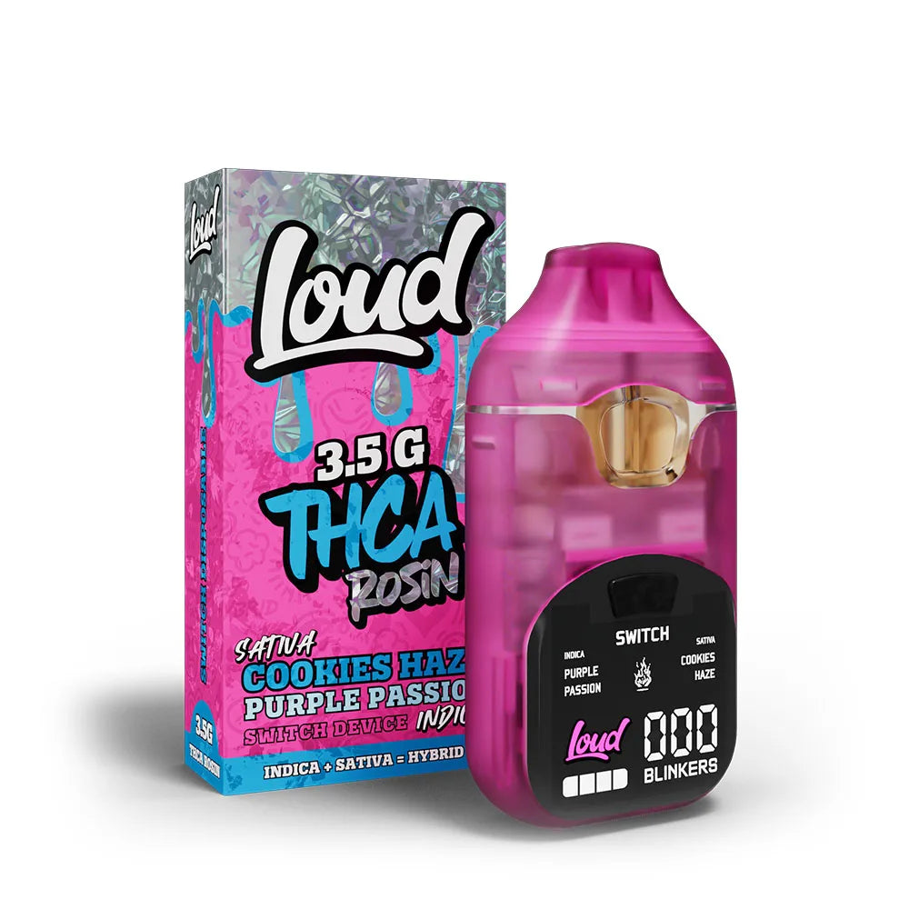 LOUD 3.5 THCA ROSIN Disposable (5pk Display)