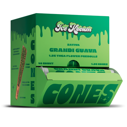 Ice Kream THCA 1.5G Pre-roll CONES (40 Count Display)