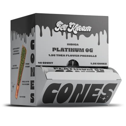 Ice Kream THCA 1.5G Pre-roll CONES (40 Count Display)
