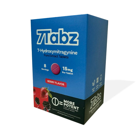 7-Tabz 7-Hydroxymitragynine tablets 15mg  (10-Pack Display)