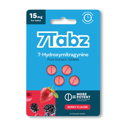 7-Tabz 7-Hydroxymitragynine tablets 15mg  (10-Pack Display)