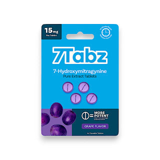 7-Tabz 7-Hydroxymitragynine tablets 15mg  (10-Pack Display)