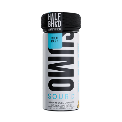 Half Bak'd SUMO D9 SOUR'D Gummies 10,000mg (6-Pack Display)