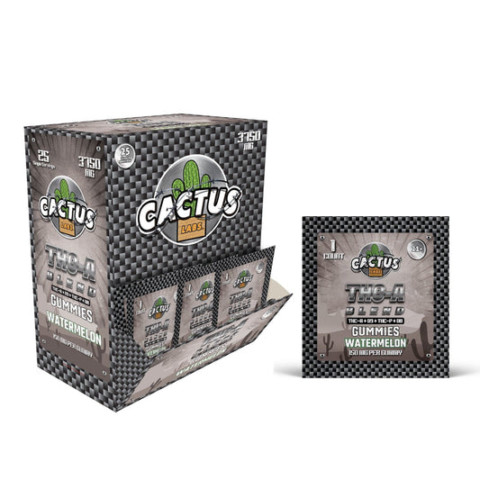 Cactus Labs THCA Gummies (Single pack Displays) (25 units)