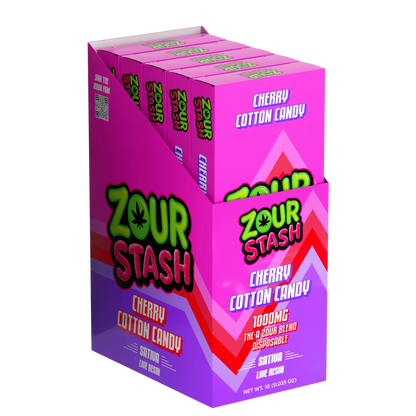 Zour Stash THC-A 1G Live Resin Disposable (5pk Display)
