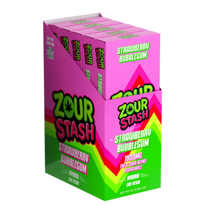 Zour Stash THC-A 1G Live Resin Disposable (5pk Display)