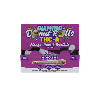 Dozo Diamond THCA Live Rosin 2.25G Donut Rolls (20pk Display)