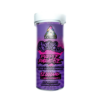 Delta Extrax Adios MF 12,000Mg THCA Gummies (6-Pack Display)
