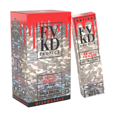FVKD Exotics THCA Live Rosin 3.5G Disposable (6-Pack Display)
