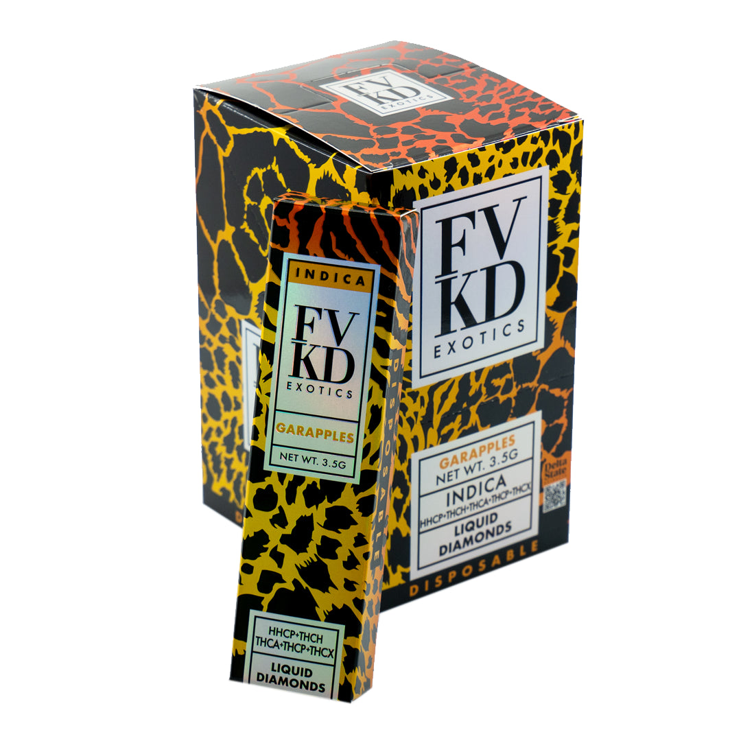 FVKD THCA Liquid Diamond 3.5G Disposable (6-Pack display)